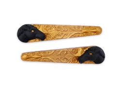 The Godfather Horse Head Flipper Toppers - Set  of 2